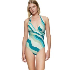 Triumph jednoczęściowy strój kąpielowy Triumph Summer Mix & Match OP Plunge pt, Kolor: wielokolorowy, Rozmiar: 36B  sklep ebielizna.pl