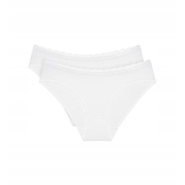Majtki damskie Triumph Feel of Cotton Tai 2P, Kolor: biały, Rozmiar: 38  sklep ebielizna.pl