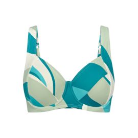 Biustonosz kąpielowy na fiszbinie Triumph Summer Mix & Match W 01 pt, Kolor: wielokolorowy, Rozmiar: 38C  sklep ebielizna.pl