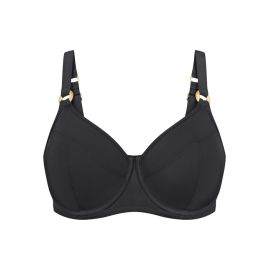 Triumph biustonosz kąpielowy miękki na fiszbinie Triumph Summer Twist W 02, Kolor: czarny, Rozmiar: 38C  sklep ebielizna.pl