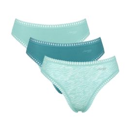 3 x Majtki damskie sloggi GO Crush High leg C3P, Kolor: wielokolorowy V007, Rozmiar: S  sklep ebielizna.pl