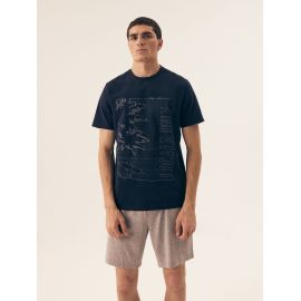 Piżama Surf 42598-59X, Kolor: granatowy, Rozmiar: XXL  sklep ebielizna.pl