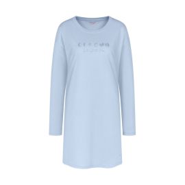 Koszula nocna Triumph Nightdresses NDK LSL 04, Kolor: błękitny, Rozmiar: 36  sklep ebielizna.pl