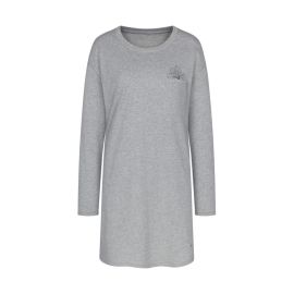 Triumph koszula nocna z długim rękawem Nightdresses NDK 01 LSL X, Kolor: MELANGE, Rozmiar: 36  sklep ebielizna.pl