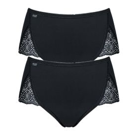 Sloggi Pure Sense Luxe Maxi C2P, Kolor: czarny, Rozmiar: 38  sklep ebielizna.pl