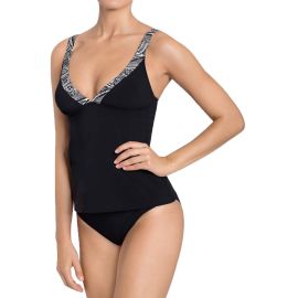 Sloggi Swim Nightblue Pearls CTOPL, Kolor: czarny z białym, Rozmiar: 38  sklep ebielizna.pl
