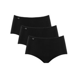 sloggi 24/7 Cotton Midi C3P, Kolor: czarny, Rozmiar: 42  sklep ebielizna.pl