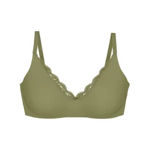 Biustonosz minimizer bez fiszbin Triumph Amourette N01, Kolor: oliwkowy, Rozmiar: 70E