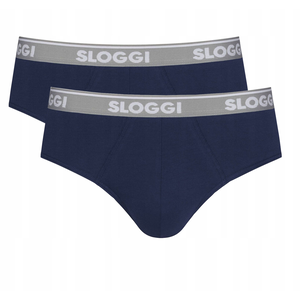 Sloggi Men GO ABC Midi 2P, Kolor: granatowy, Rozmiar: S