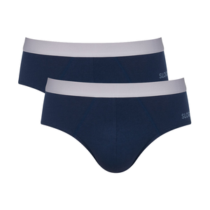 Sloggi men GO ABC 2.0 Brief 2P, Kolor: granatowy, Rozmiar: XL