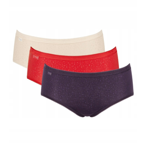 Sloggi Basic+ Midi C3P, Kolor: wielokolorowy M023, Rozmiar: 42