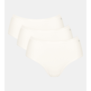 Sloggi GO Daily Cotton Midi 3P, Kolor: śmietankowy, Rozmiar: XXL
