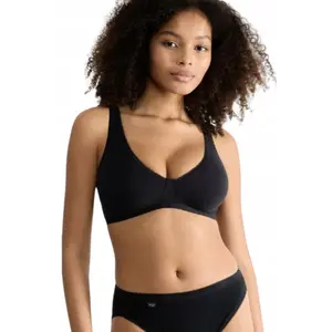 Sloggi Basic+ Soft Bra, Kolor: czarny, Rozmiar: 70B