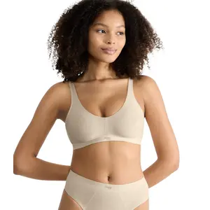 Sloggi EVER Ease Soft bra, Kolor: beżowy, Rozmiar: XL