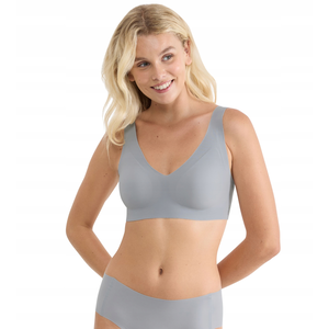 Sloggi Zero Feel 2.0 Bralette, Kolor: szary, Rozmiar: S