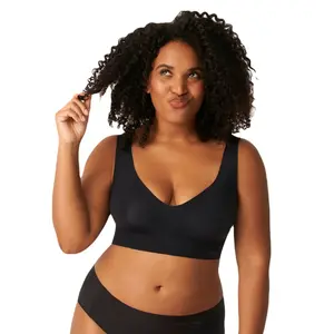 Sloggi Zero Feel Bralette, Kolor: czarny, Rozmiar: S