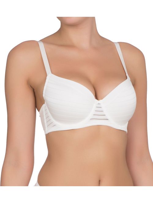 Biustonosz z termicznie wyprofilowanymi miskami na fiszbinach Dorina Carmen T-Shirt Bra waniliowy, Kolor: waniliowy, Rozmiar: 75D  sklep ebielizna.pl