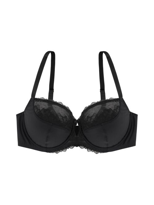 Biustonosz miękki podtrzymujący Dorina Aubrey Non Padded Wired Bra czarny, Kolor: czarny, Rozmiar: 85F  sklep ebielizna.pl