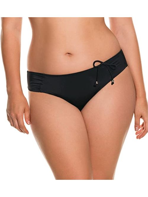 Klasyczne majtki od stroju Dorina Fiji Bikini Brief czarny  sklep ebielizna.pl