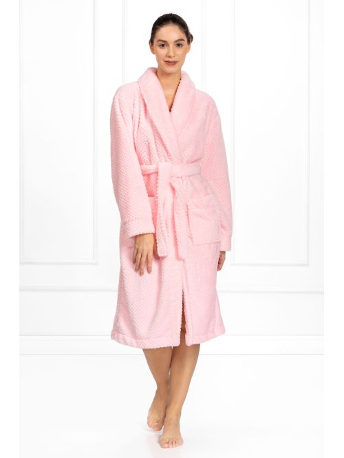 Momenti Per Me szlafrok damski Rosie Pink, Kolor: pink, Rozmiar: S  sklep ebielizna.pl