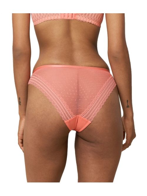 Majtki damskie Tempting Tulle_01 Tai, Kolor: koralowy, Rozmiar: XS  sklep ebielizna.pl