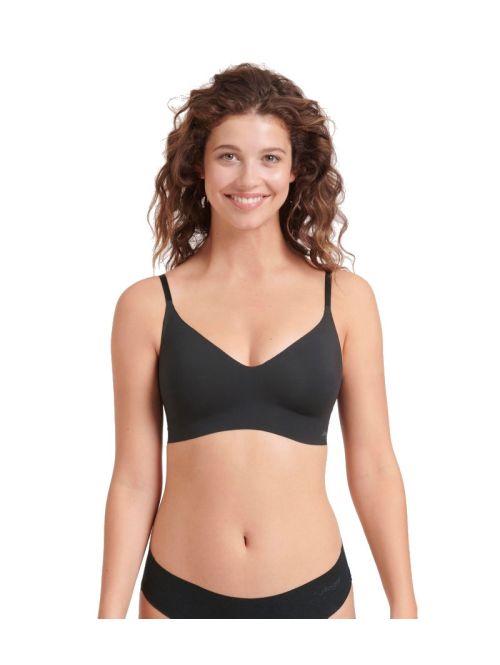Biustonosz sloggi ZERO Microfibre 2.0 Bralette, Kolor: czarny, Rozmiar: XL  sklep ebielizna.pl