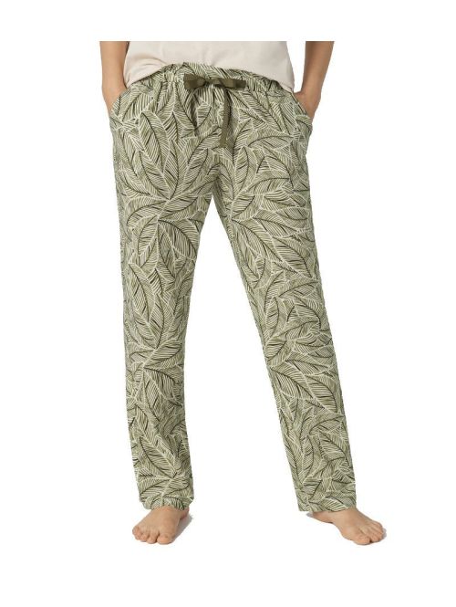 Spodnie od piżamy Mix & Match TROUSERS VISCOSE, Kolor: zielony, wielokolorowy, Rozmiar: 44  sklep ebielizna.pl