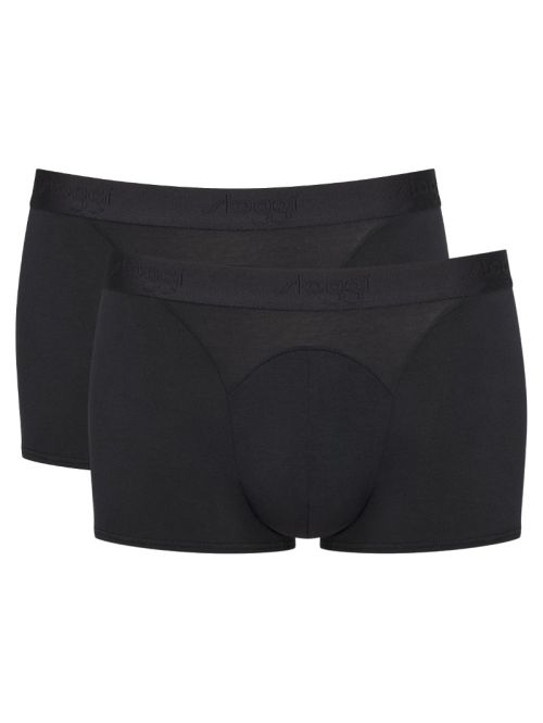 2 x Majtki męskie sloggi men EVER Soft Hipster 2P, Kolor: czarny, Rozmiar: XXL  sklep ebielizna.pl