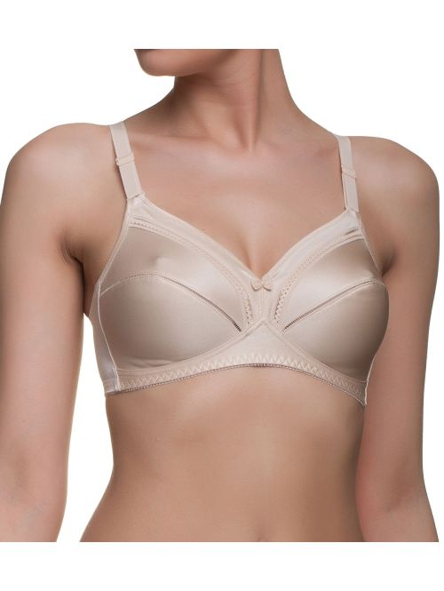 Biustonosz miękki bez fiszbin Triumph Claudette 200 Stretch N X, Kolor: cielisty, Rozmiar: 90C  sklep ebielizna.pl