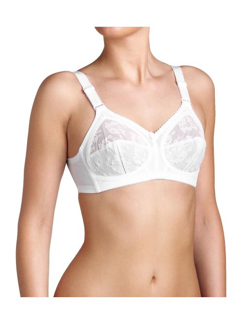 Zabudowany biustonosz typu soft z koronką Triumph Doreen N X biały, Kolor: biały, Rozmiar: 85F  sklep ebielizna.pl