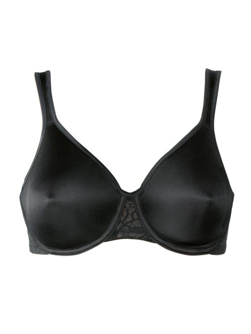 Biustonosz typu minimizer z miękkimi miseczkami na fiszbinach Comfort Minimizer W X czarny, Kolor: czarny, Rozmiar: 85F  sklep ebielizna.pl