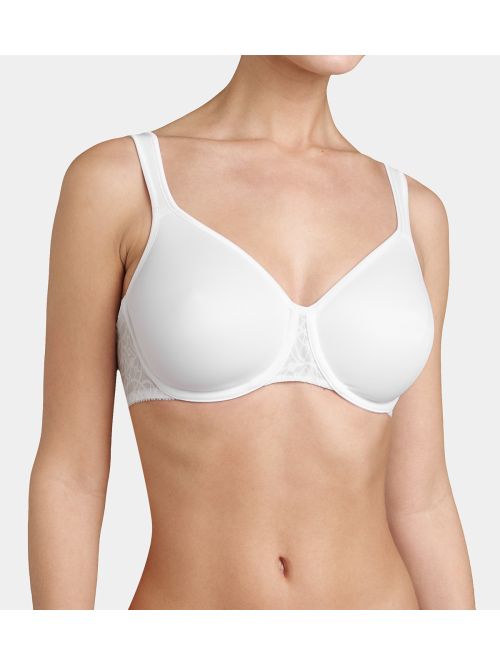 Biustonosz typu minimizer z miękkimi miseczkami na fiszbinach Comfort Minimizer W X biały, Kolor: biały, Rozmiar: 90D  sklep ebielizna.pl