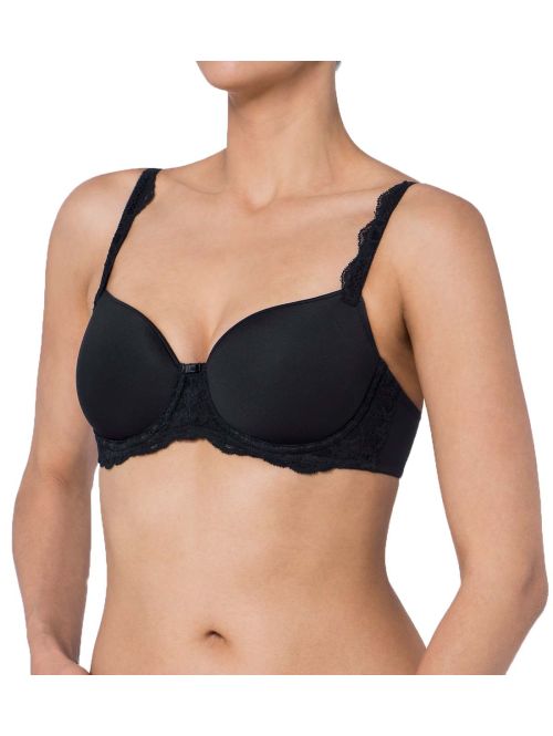 Biustonosz z usztywnianymi miseczkami typu Spacer Cup na fiszbinach Triumph Amourette Charm WP czarny, Kolor: czarny, Rozmiar: 90E  sklep ebielizna.pl