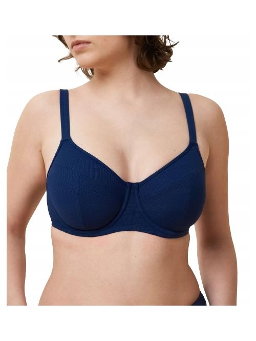 Biustonosz Kąpielowy Góra od Stroju Triumph Summer Glow W 01, Kolor: granatowy, Rozmiar: 38F  sklep ebielizna.pl