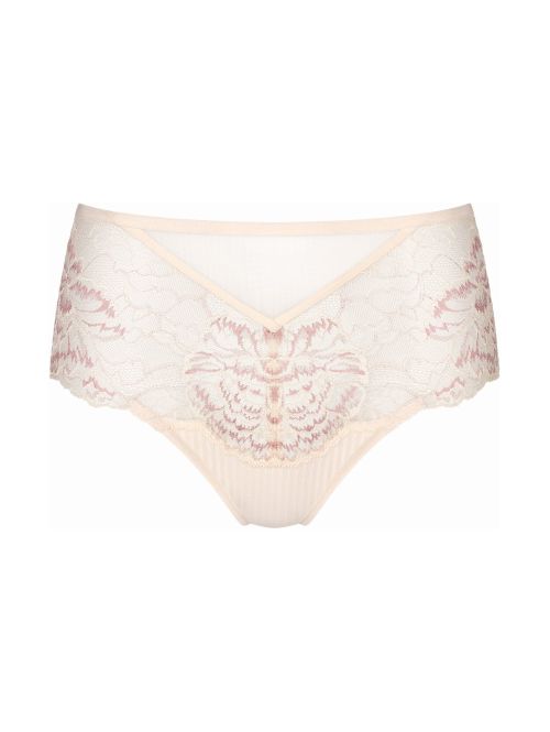 Koronkowe majtki zabudowane Triumph Peony Florale Maxi porcelanowy jasny róż, Kolor: porcelanowy jasny róż, Rozmiar: 44  sklep ebielizna.pl
