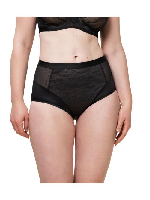 Zabudowane majtki Triumph Airy Sensation Maxi czarny, Kolor: czarny, Rozmiar: 40  sklep ebielizna.pl