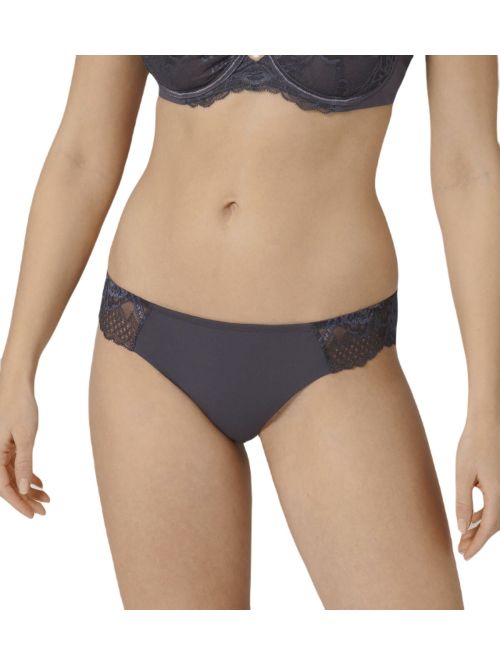 Wycięte majtki damskie Triumph Wild Peony Florale Brazilian szary, Kolor: szary, Rozmiar: 40  sklep ebielizna.pl