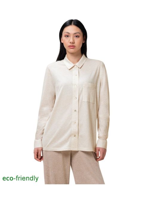 Koszula od piżamy Mix & Match JERSEY SHIRT, Kolor: biały, Rozmiar: 38  sklep ebielizna.pl