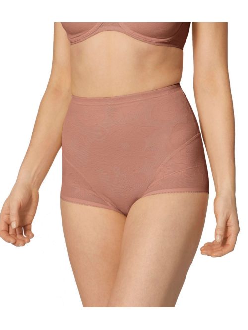 Triumph majtki damskie Wild Rose Sensation Highwaist, Kolor: brązowy, Rozmiar: S  sklep ebielizna.pl