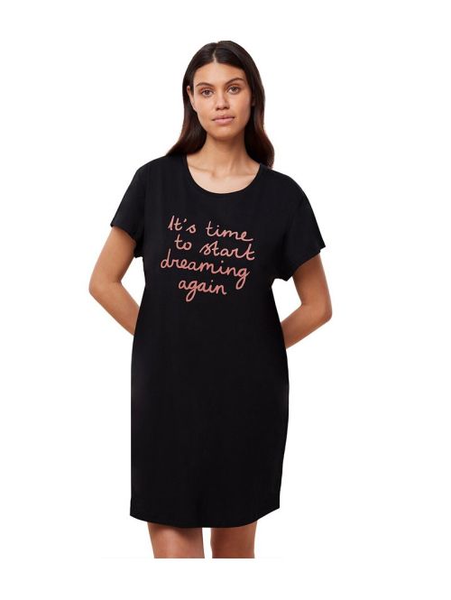 Koszula nocna Nightdresses NDK 02 X, Kolor: czarny, Rozmiar: 38  sklep ebielizna.pl