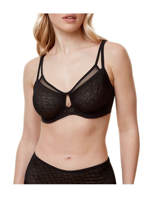 Biustonosz Triumph Signature Sheer W01 EX, Kolor: czarny, Rozmiar: 65D  sklep ebielizna.pl