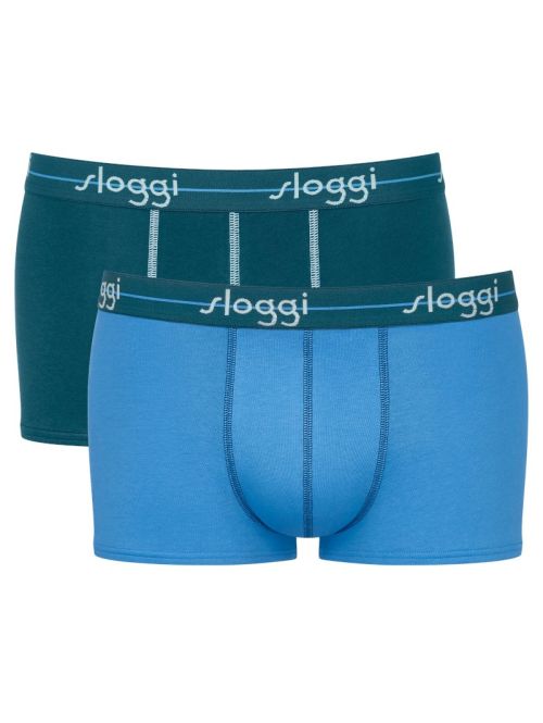 2 x Majtki męskie sloggi men Start Hipster C2P box, Kolor: wielokolorowy-V017, Rozmiar: XL  sklep ebielizna.pl