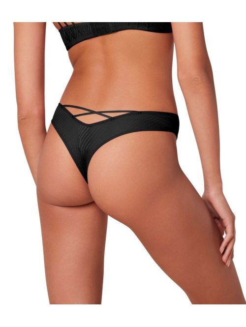 Majtki damskie Triumph Harmony Spotlight High Leg Brazilian, Kolor: czarny, Rozmiar: 44  sklep ebielizna.pl
