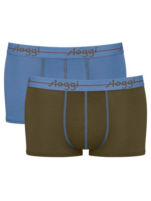 Wielkopak 2 sztuki majtki męskie sloggi men Start Hipster C2P box, Kolor: wielkolororowy-0031, Rozmiar: L  sklep ebielizna.pl