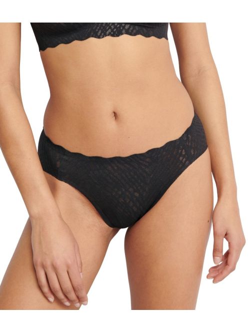 Majtki damskie sloggi ZERO Feel Bliss High leg, Kolor: czarny, Rozmiar: S  sklep ebielizna.pl