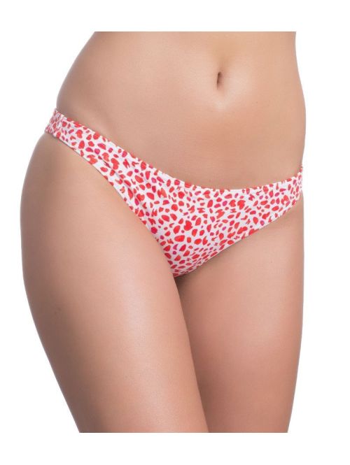 Dół od stroju brazyliany Triumph Mix & Match 16 Brazilian czerwony z białym  sklep ebielizna.pl