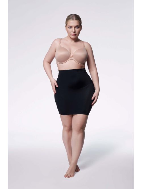 Wyszczuplająca półhalka 220 Basic Half Slip Czarna, Kolor: czarny, Rozmiar: XL  sklep ebielizna.pl