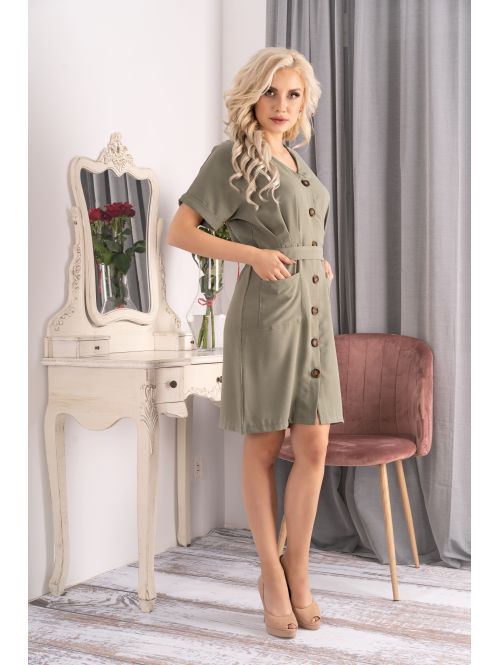 Sukienka Aeerina Khaki, Kolor: khaki, Rozmiar: S  sklep ebielizna.pl