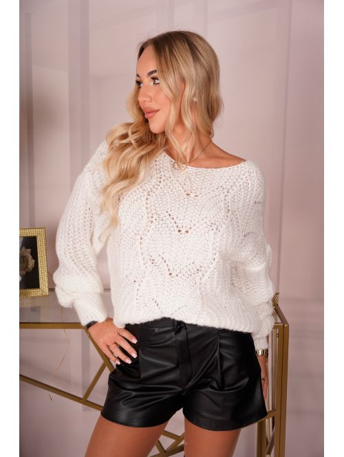 Sweter Kasila White, Kolor: WHITE, Rozmiar: ONE SIZE  sklep ebielizna.pl