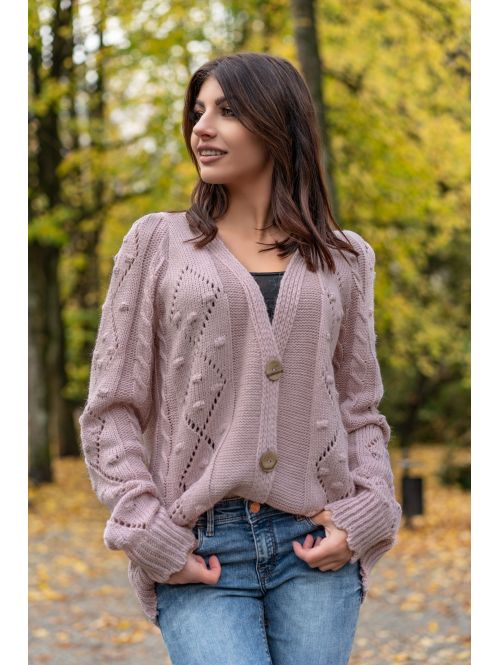 Sweter Versi Dusty Rose, Kolor: DUSTY ROSE, Rozmiar: ONE SIZE  sklep ebielizna.pl